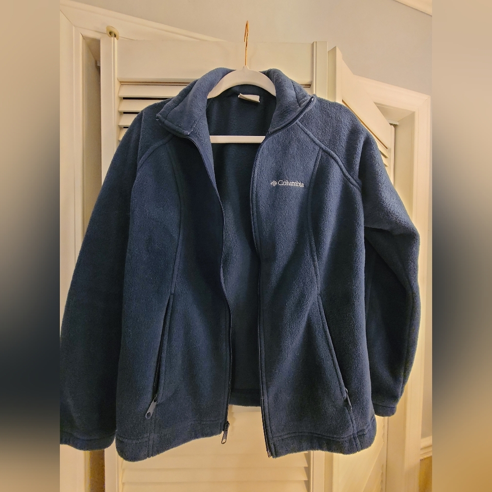Columbia Blue Fleece Jacket